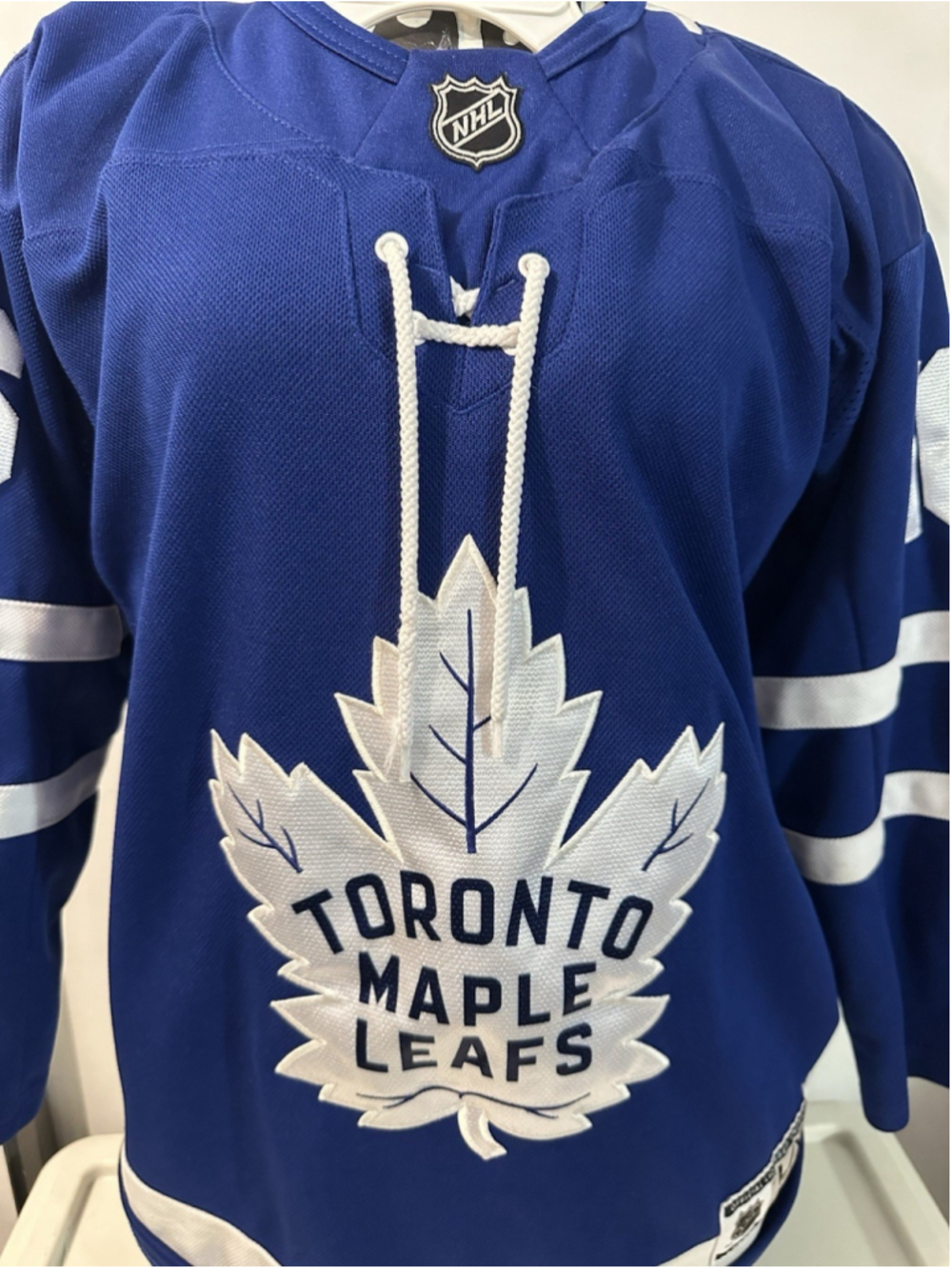 Toronto Maple Leafs Mitch Marner #16 Youth Adidas Hockey Jersey Blue Size L/XL